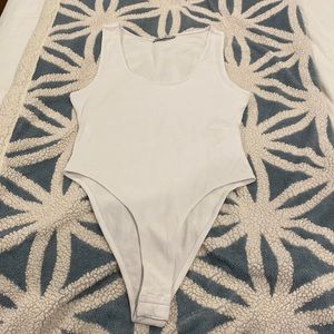 White Cotton Zara Bodysuit
